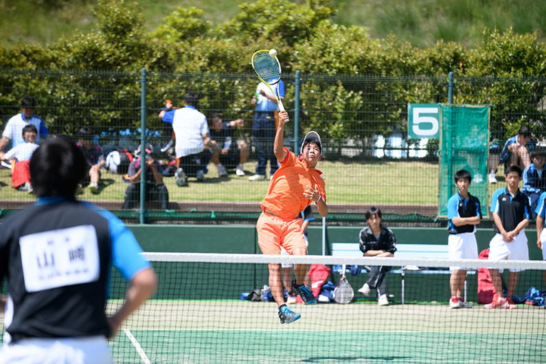 ソフトテニス部 男子  東京農業大学第二高等学校