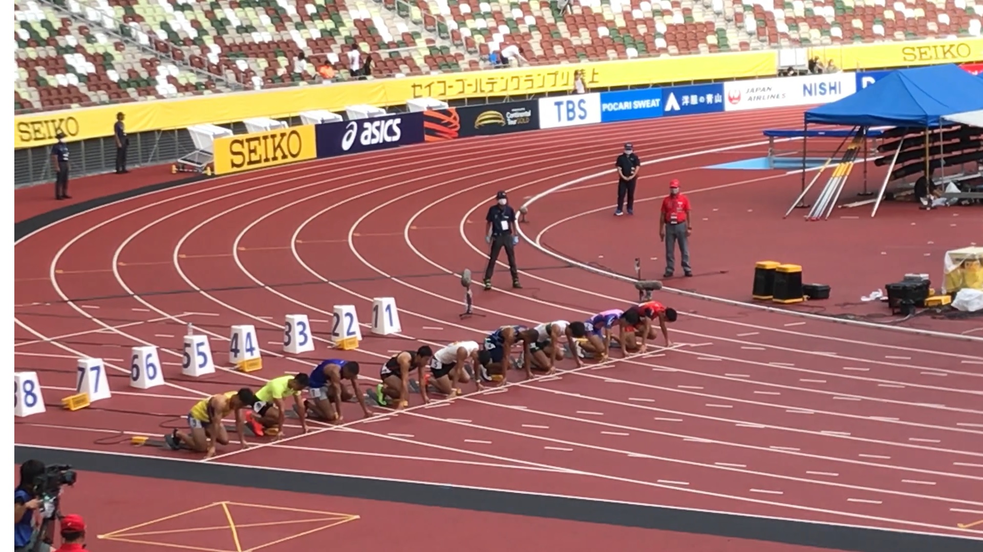 速報 陸上男子100m栁田君 県高校記録タイ 東京農業大学第二高等学校