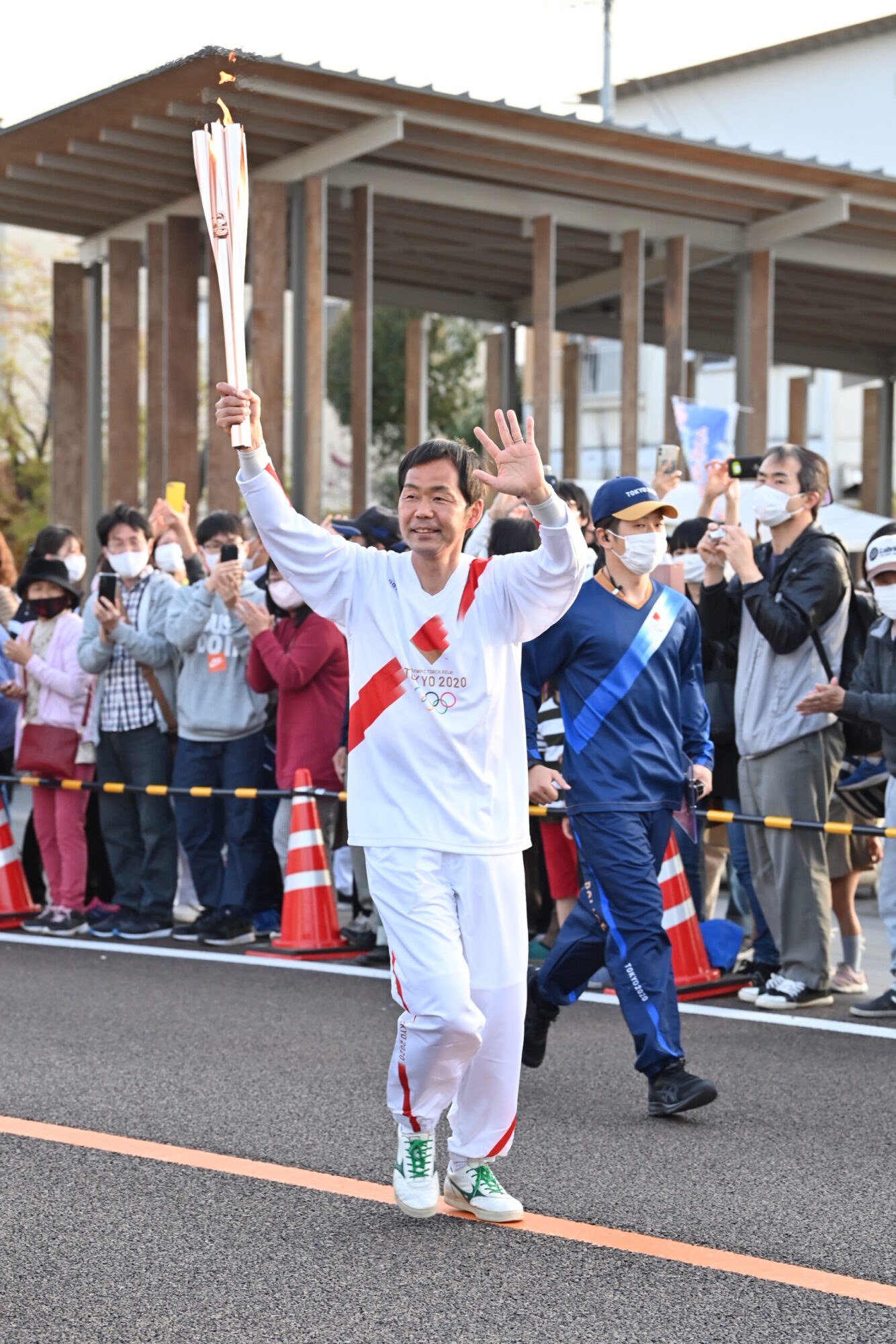 東京2020オリンピック 聖火リレーに参加 | 東京農業大学第二高等学校