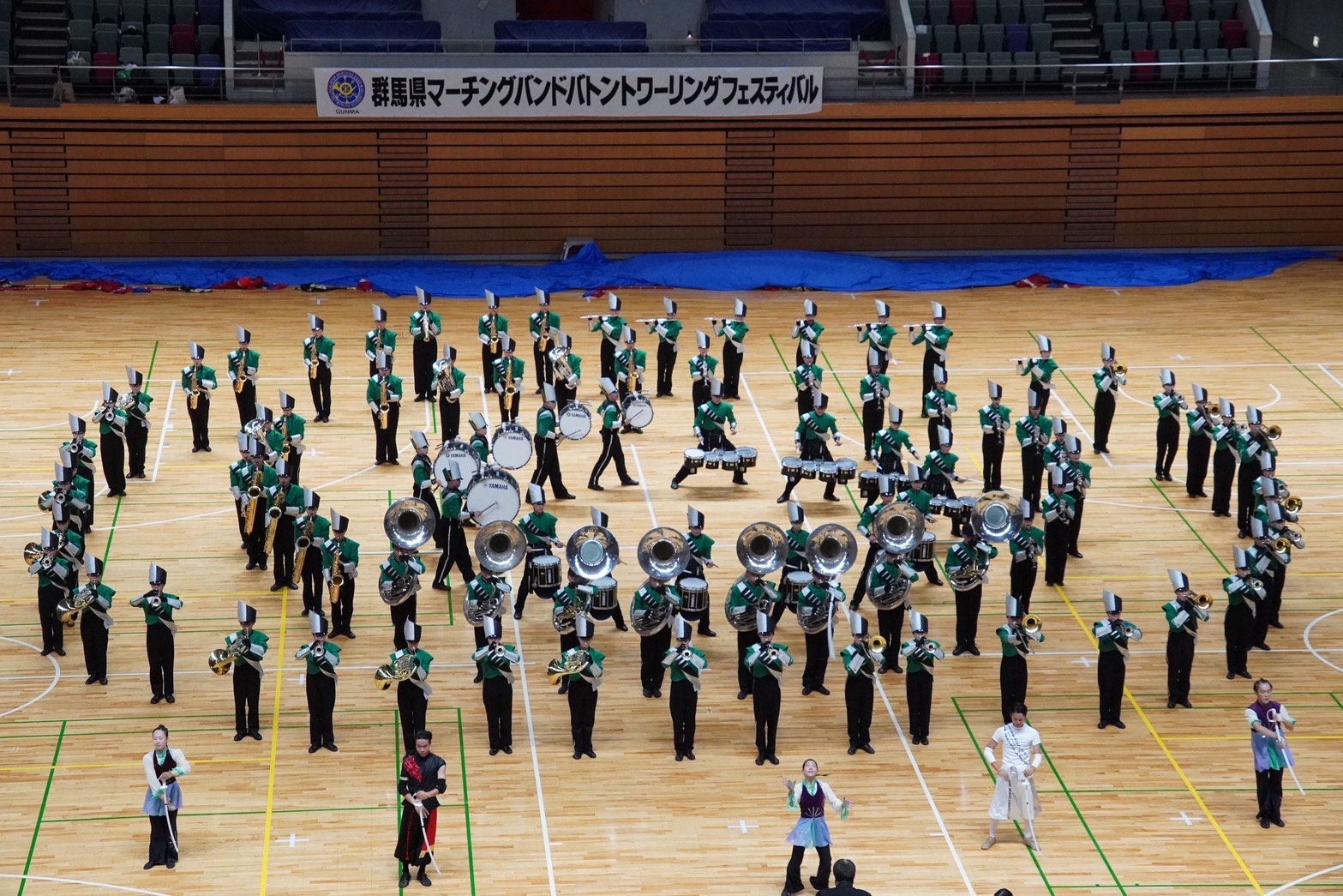 群馬県マーチングバンドフェスティバル 金賞 | 東京農業大学第二